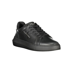 Schwarzer Polyester Sneaker