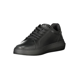 Schwarzer Polyester Sneaker