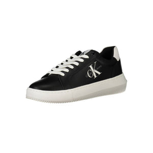 Schwarzer Polyester Damen Sneaker