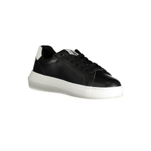 Schwarzer Polyester Damen Sneaker