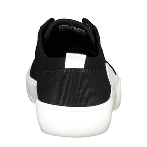 Schwarz Recyceltes Material Herren Sneaker