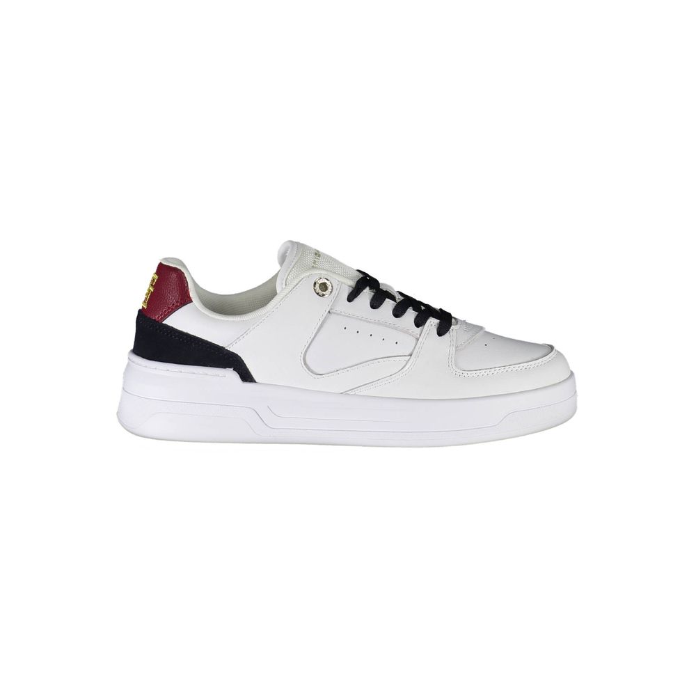 Weißes Leder Damen Sneaker