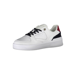 Weißes Leder Damen Sneaker