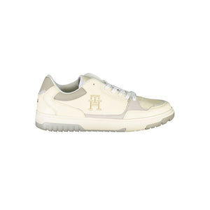 Beige Sportschuhe mit einzigartiger Stickerei