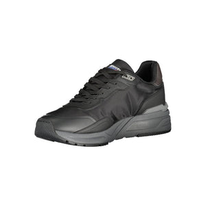 Schwarzer Polyester Sneaker