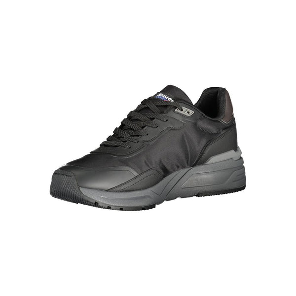 Schwarzer Polyester Sneaker