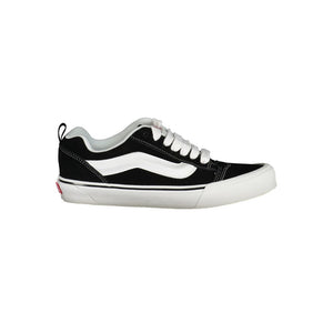 Schwarzer Polyester Herren Sneaker