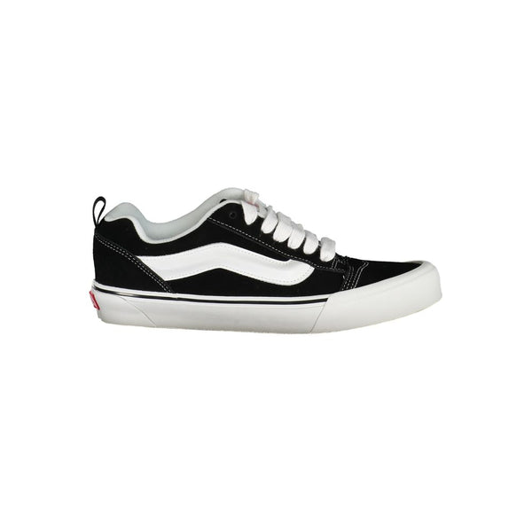 Schwarzer Polyester Herren Sneaker