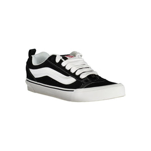 Schwarzer Polyester Herren Sneaker