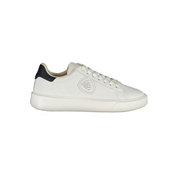 Weißes Polyethylen Herren Sneaker