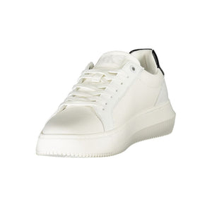 Weißes Leder Damen Sneaker
