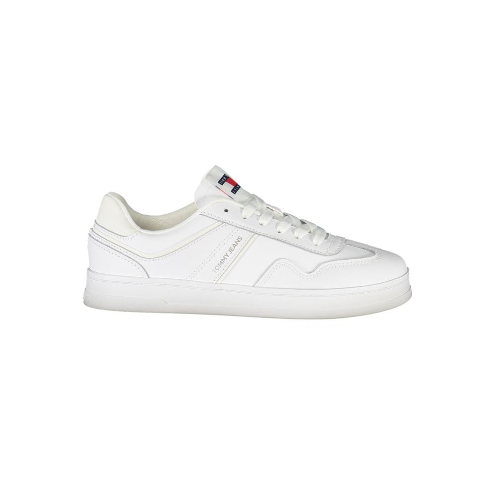 Weißes Polyethylen Damen Sneaker