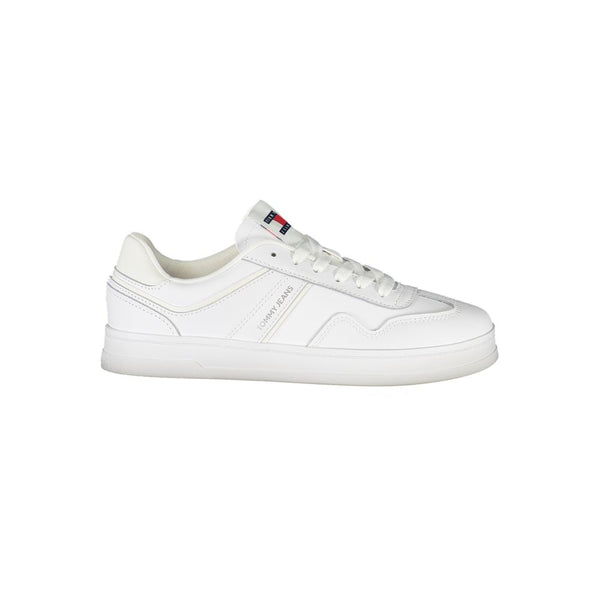 Weißes Polyethylen Damen Sneaker