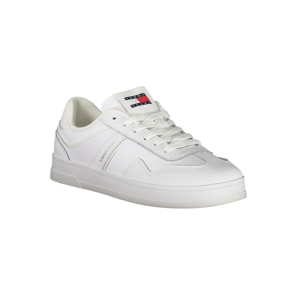 Weißes Polyethylen Damen Sneaker