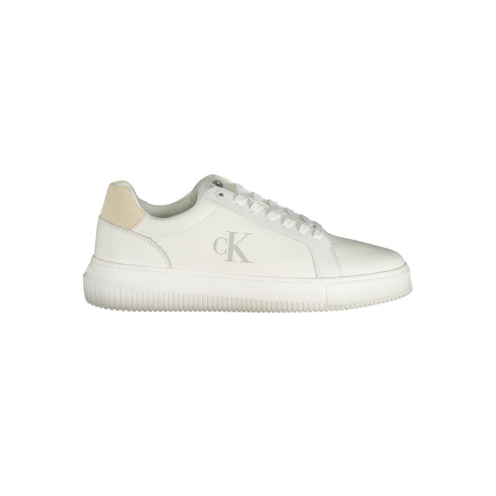 Weißes Polyethylen Herren Sneaker