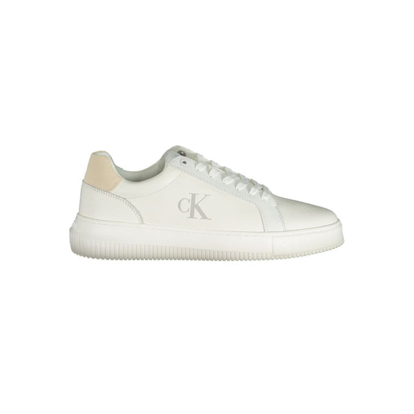 Weißes Polyethylen Herren Sneaker
