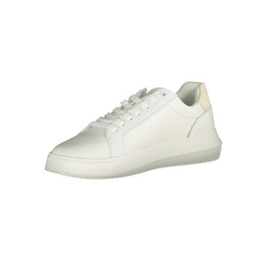 Weißes Polyethylen Herren Sneaker