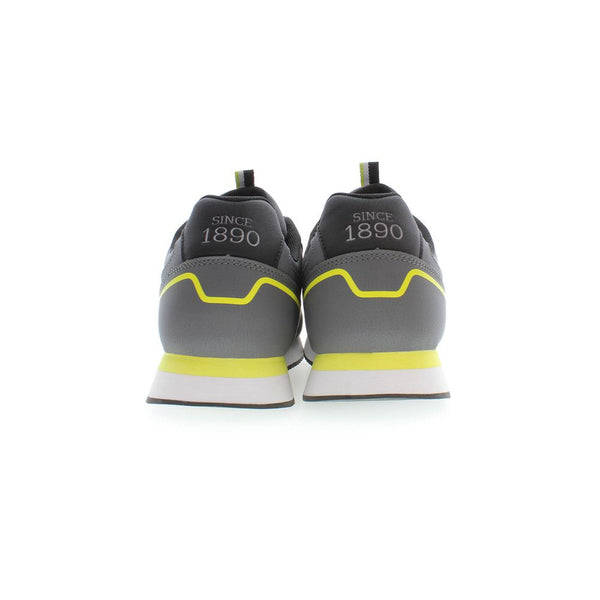 Brauner Polyester Herren Sneaker