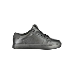 Schwarzes Polyethylen Herren Sneaker