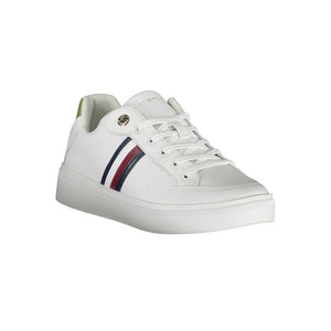Weißes Leder Damen Sneaker
