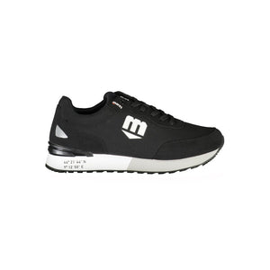 Schwarzer Polyester Sneaker
