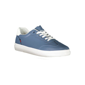 Blauer Polyester Sneaker