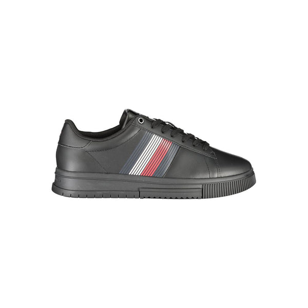 Schwarzer Polyester Sneaker