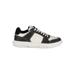 Schwarzer Polyester Sneaker
