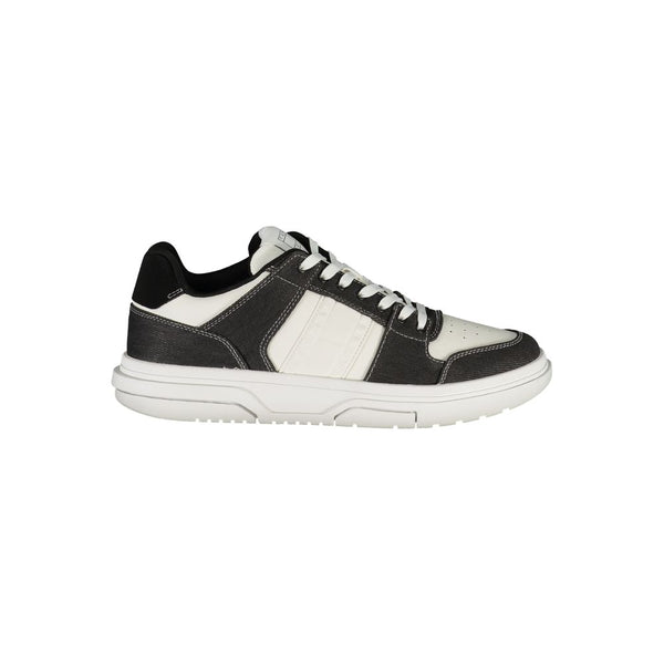 Schwarzer Polyester Sneaker