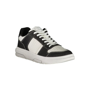 Schwarzer Polyester Sneaker