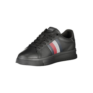 Schwarzer Polyester Sneaker