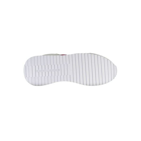 Weiß Polyester Männer Sneaker