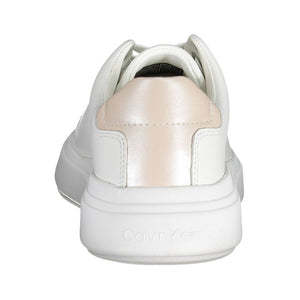 Weißes Leder Damen Sneaker