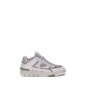 Weiße Kalbshaut Bos Taurus Sneakers mit niedrigem Schaft