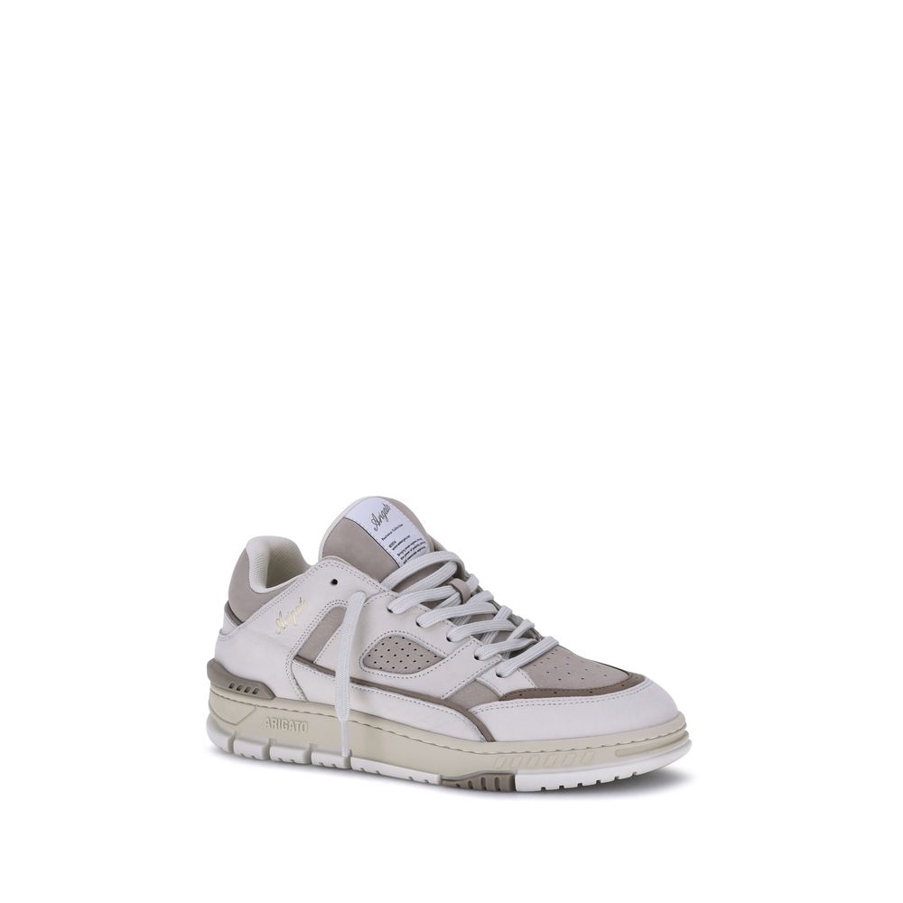 Weiße Kalbshaut Bos Taurus Sneakers mit niedrigem Schaft