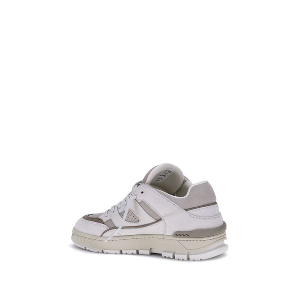 Weiße Kalbshaut Bos Taurus Sneakers mit niedrigem Schaft