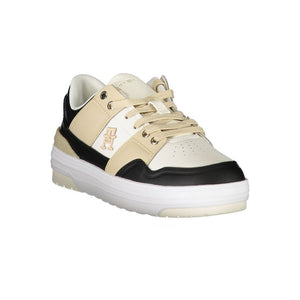 Weißes Leder Damen Sneaker