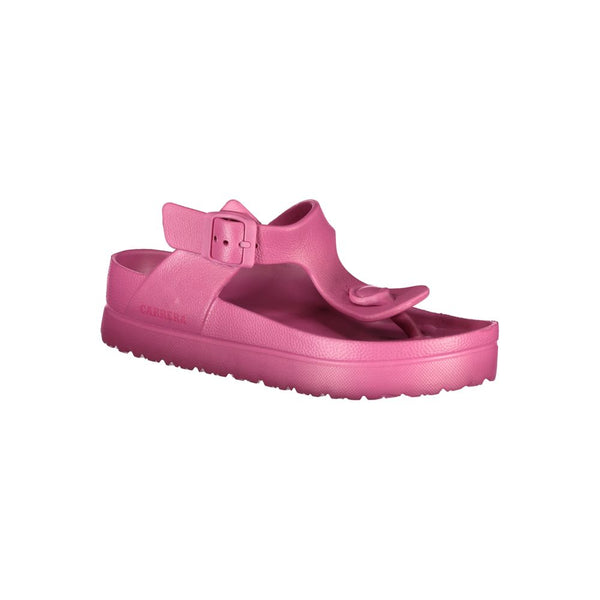 Rosa Polyethylen-Sandale