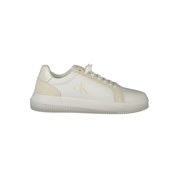 Weißes Polyethylen Herren Sneaker