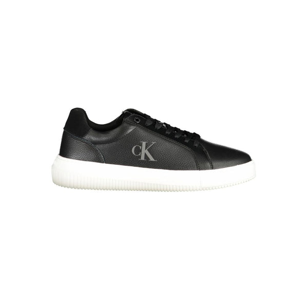 Schwarzes Polyethylen Herren Sneaker