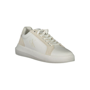 Weißes Polyethylen Herren Sneaker