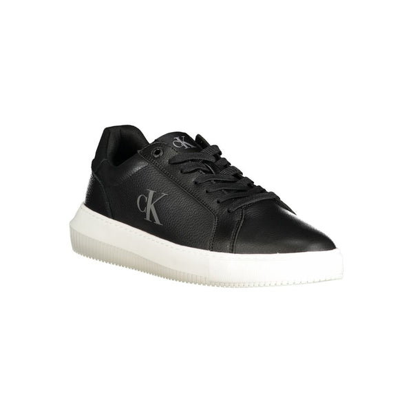 Schwarzes Polyethylen Herren Sneaker
