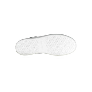 Schwarzes Leder Damen Sneaker