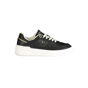 Schwarzer Polyethylen Damen Sneaker