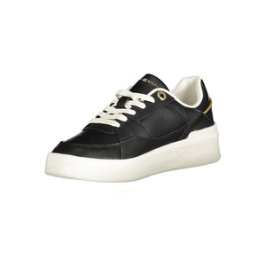 Schwarzer Polyethylen Damen Sneaker