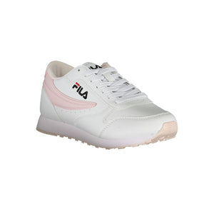 Weiß Synthetik Damen Sneaker