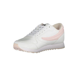 Weiß Synthetik Damen Sneaker