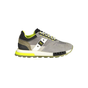 Graue Polyethylen Herren Sneaker