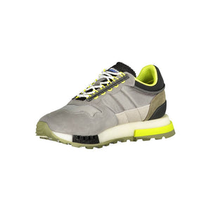 Graue Polyethylen Herren Sneaker