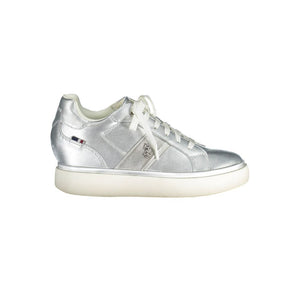 Graue Polyester Damen Sneaker